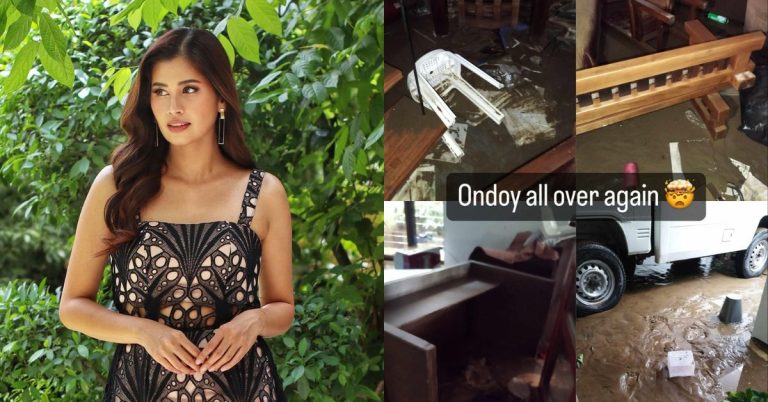 Shamcey Supsup shares Typhoon Enteng’s damage to her home