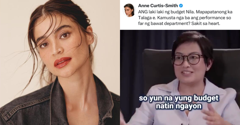 ‘Sakit sa heart’: Anne Curtis expresses dismay over government’s 2024 budget allocation