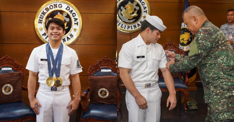 Carlos Yulo joins Philippine Navy Reserve as Petty Officer 1st Class