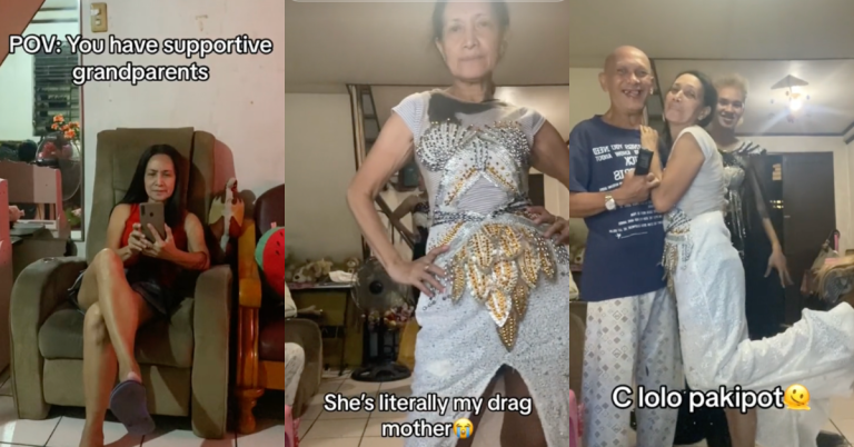 ‘It’s different when you feel the love and support kasi matatapos mo ‘yang makeup mo na walang kaba’: Drag queen from Bacolod flexes supportive grandparents on social media