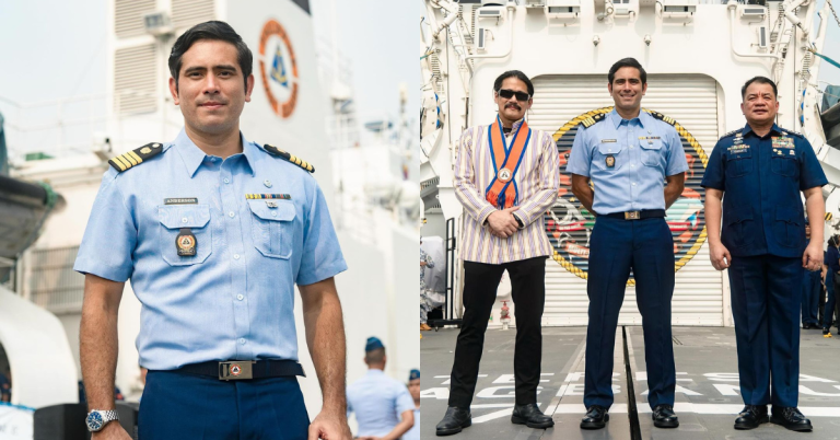 Gerald Anderson promoted to Auxiliary Captain in Philippine Coast Guard