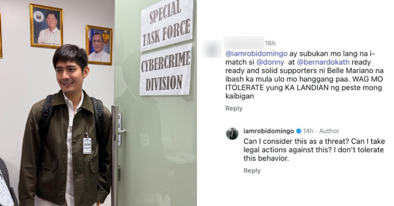 Robi Domingo seeks NBI’s help over netizen’s ‘threatening’ comment against him