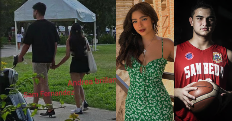 Andrea Brillantes spotted holding hands with basketball player Sam Fernandez amid dating rumors