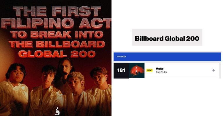 Cup of Joe becomes first Pinoy act to debut on Billboard Global 200 with ‘Multo’