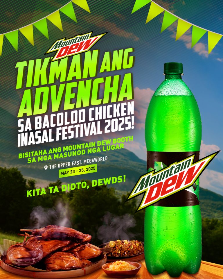 Mountain Dew joins the feast with Megaworld at the Bacolod Chicken Inasal Festival