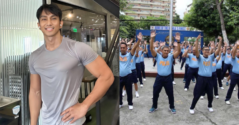 Vlogger Rendon Labador appointed as fitness coach for PNP officers