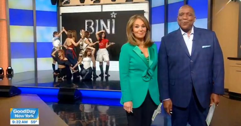 BINI performs live in US morning show debut
