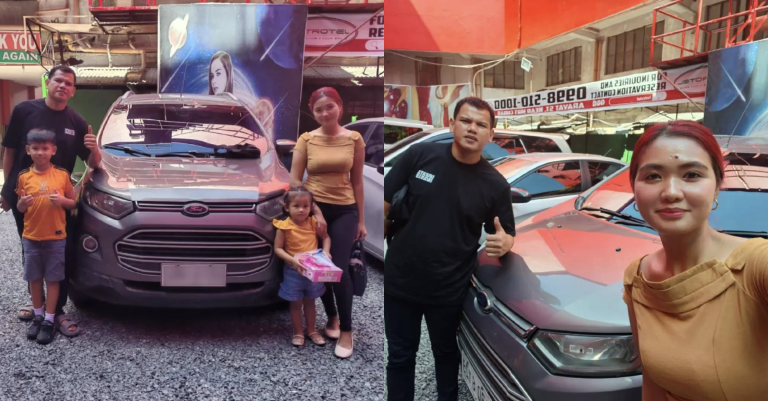Christopher Diwata fulfills dream of buying his own car