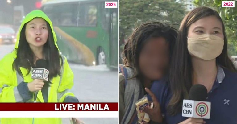 ABS-CBN reporter apologizes for on-air blunder during flood coverage
