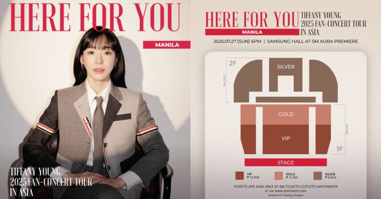 Last chance, Filo SONEs! Be part of Tiffany Young’s Here For You fan concert in Manila!