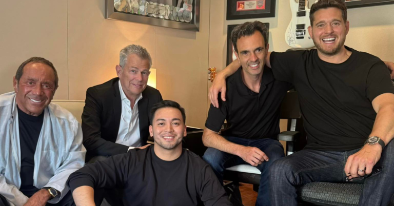 Sofronio Vasquez to collaborate with music legends Michael Bublé, Paul Anka, and David Foster in upcoming EP