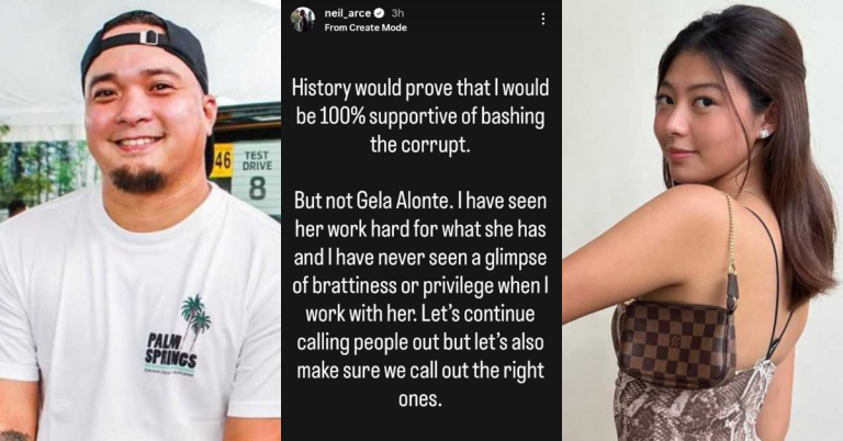 Neil Arce defends Gela Alonte from online bashers: ‘I have seen her work hard’