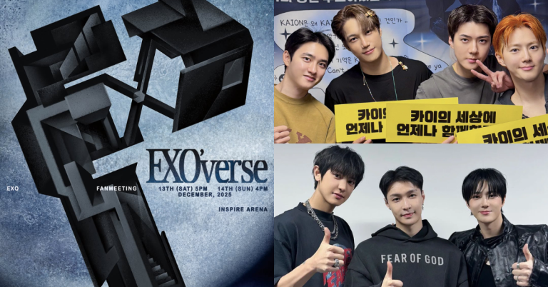 EXO announces year-end fan meeting in South Korea ahead of 2026 comeback featuring 6 members