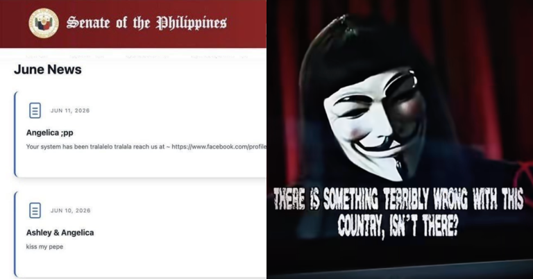Senate website defaced by hacktivist group in apparent protest